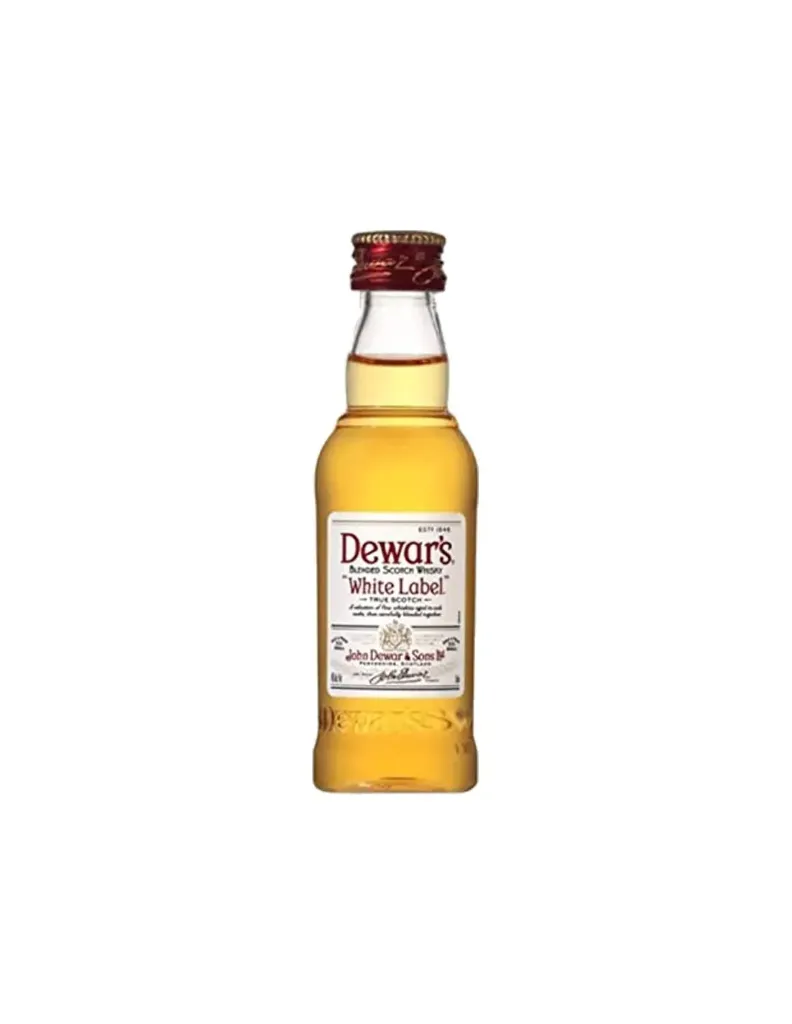 [8000006] MINI WHISKY WHITE LABEL 5CL PET