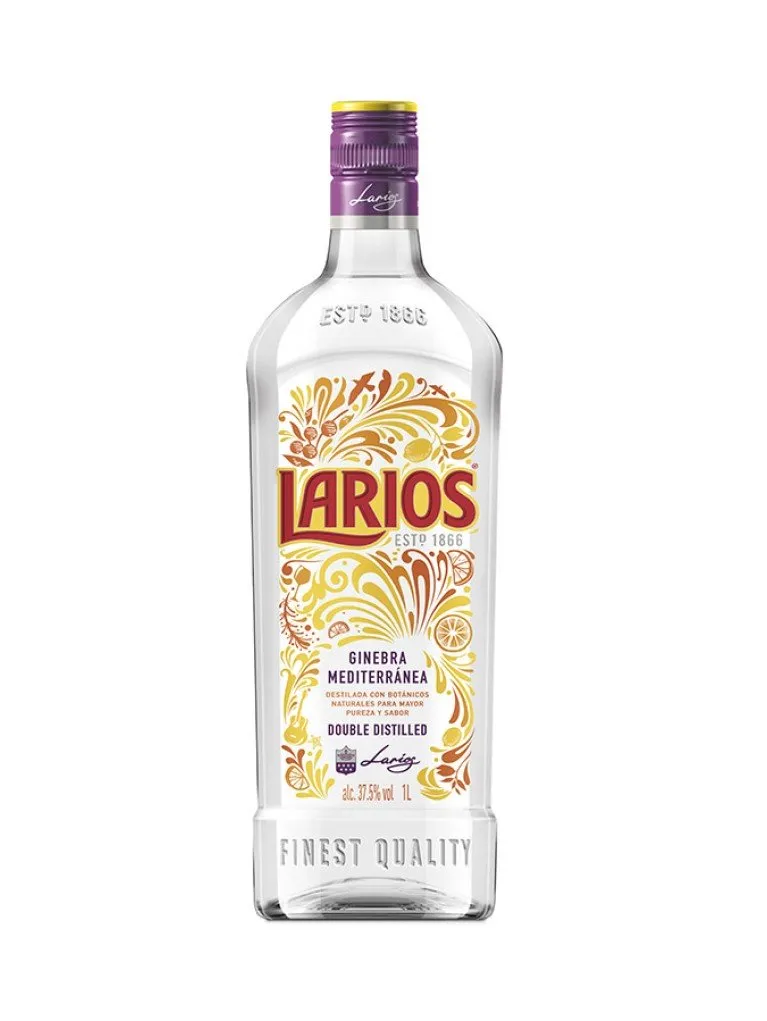GINEBRA LARIOS LITRO ROSCA 37,5º