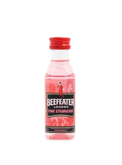 MINI GINEBRA BEEFEATER PINK  5CL  PET