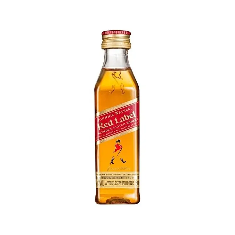 MINI  WHISKY RED LABEL 5CL  PET