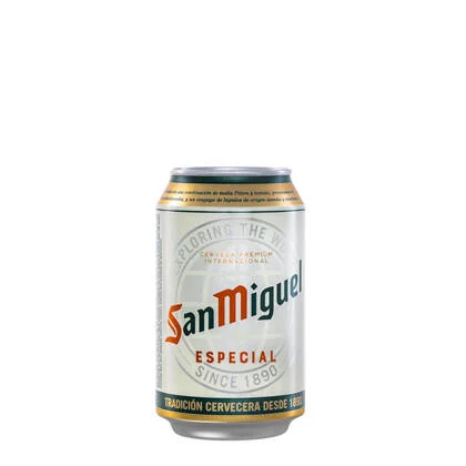 [3000019] CERVEZA SAN MIGUEL LATA 33CL C24