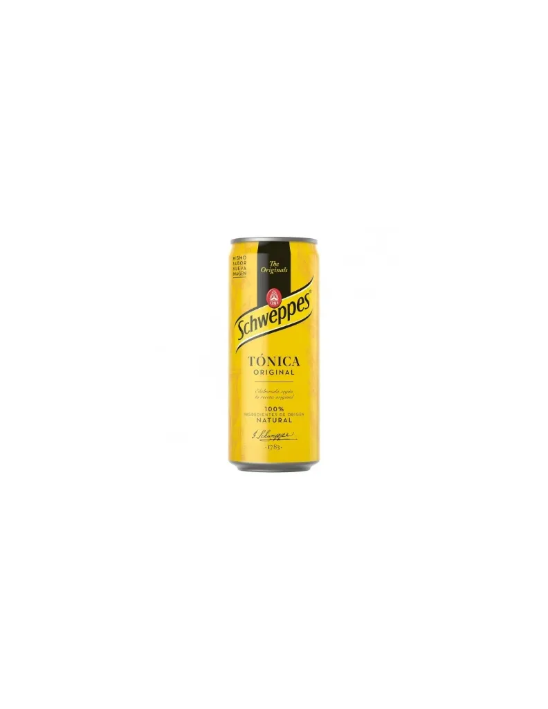 R. TÓNICA SCHWEPPES LATA 33 CL