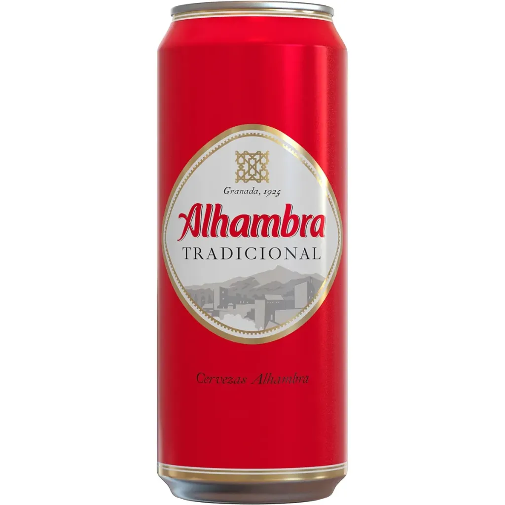 CERVEZA ALHAMBRA LATA 50CL C24