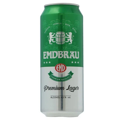 CERVEZA EMDBRAU LATA 50CL