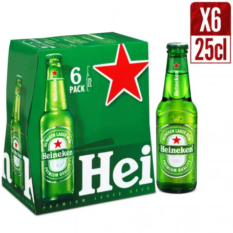 [1000002] CERVEZA HEINEKEN 25CL C24