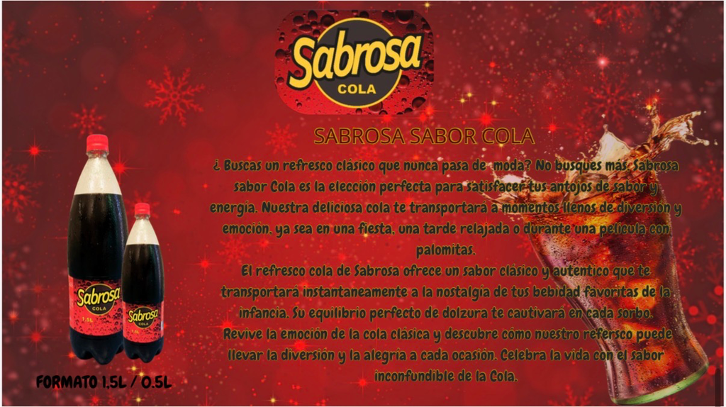 Refresco La Sabrosa Cola