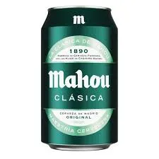 [3000002] CERVEZA MAHOU CLASICA LATA 33CL C24