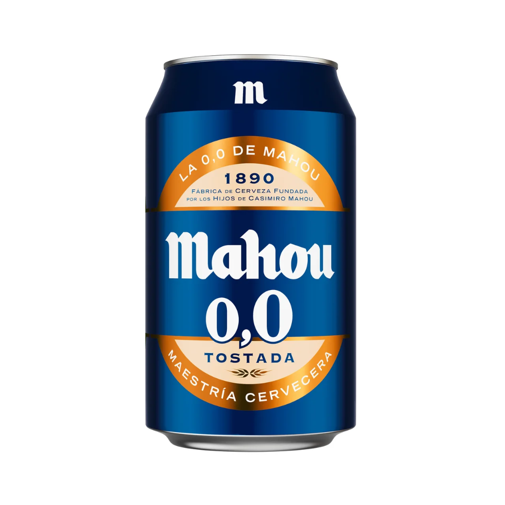 Cerveza 0,0 Mahou Tostada 33cl C24