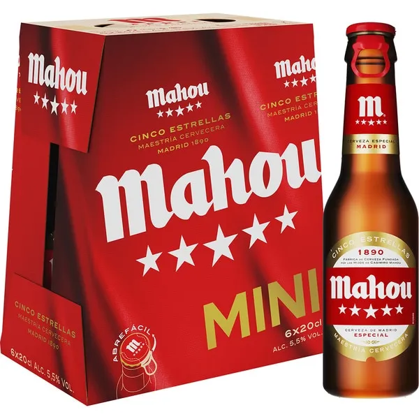 [2000004] CERVEZA MAHOU 20CL C24